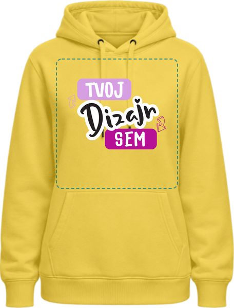 B&C QUEEN Mikina s Kapucňou